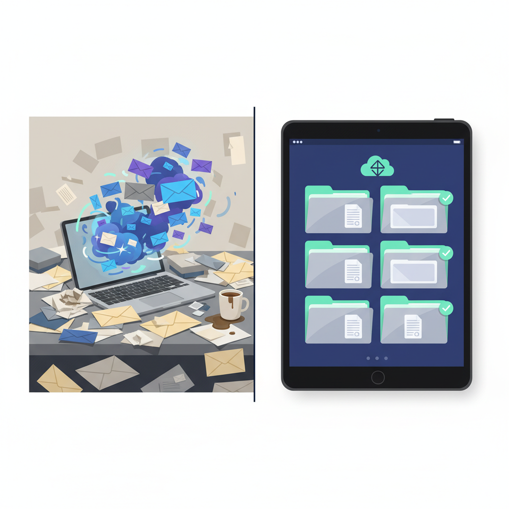 Illustration: L'espace client cloud : fini les échanges par email