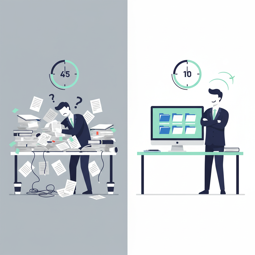 Illustration: Les gains de productivité réels : chiffres et exemples concrets