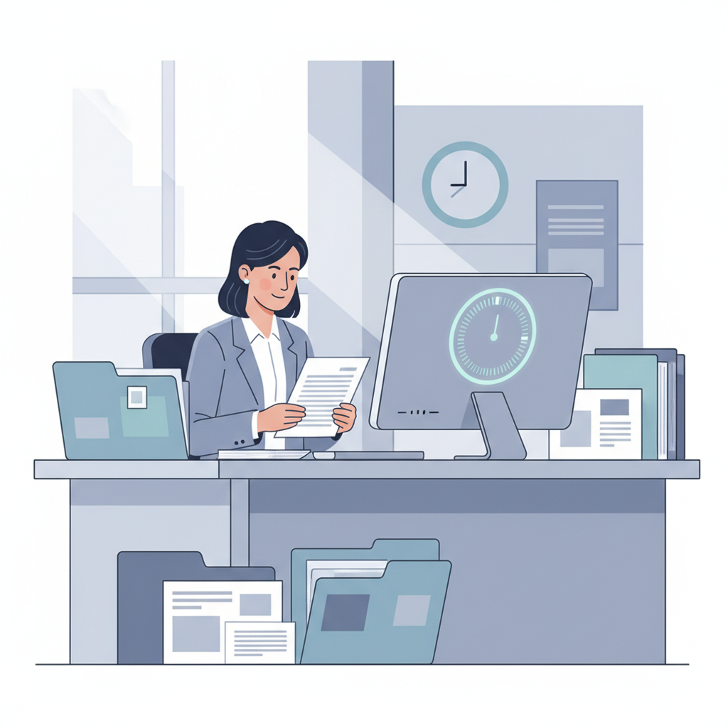 Illustration: Portrait 2 : Marie, avocate en droit du travail – combiner productivité et suivi client