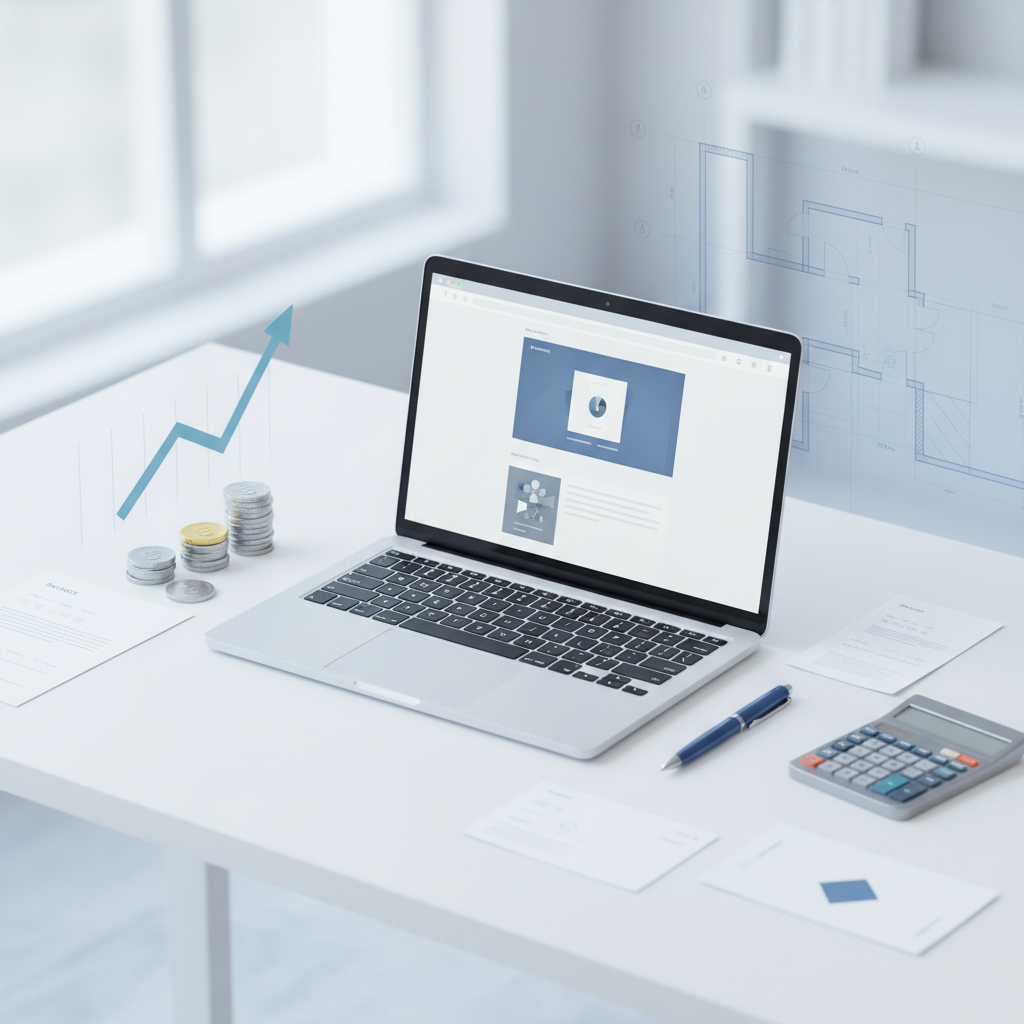 Illustration: Combien coûte vraiment un site internet d'architecte ?