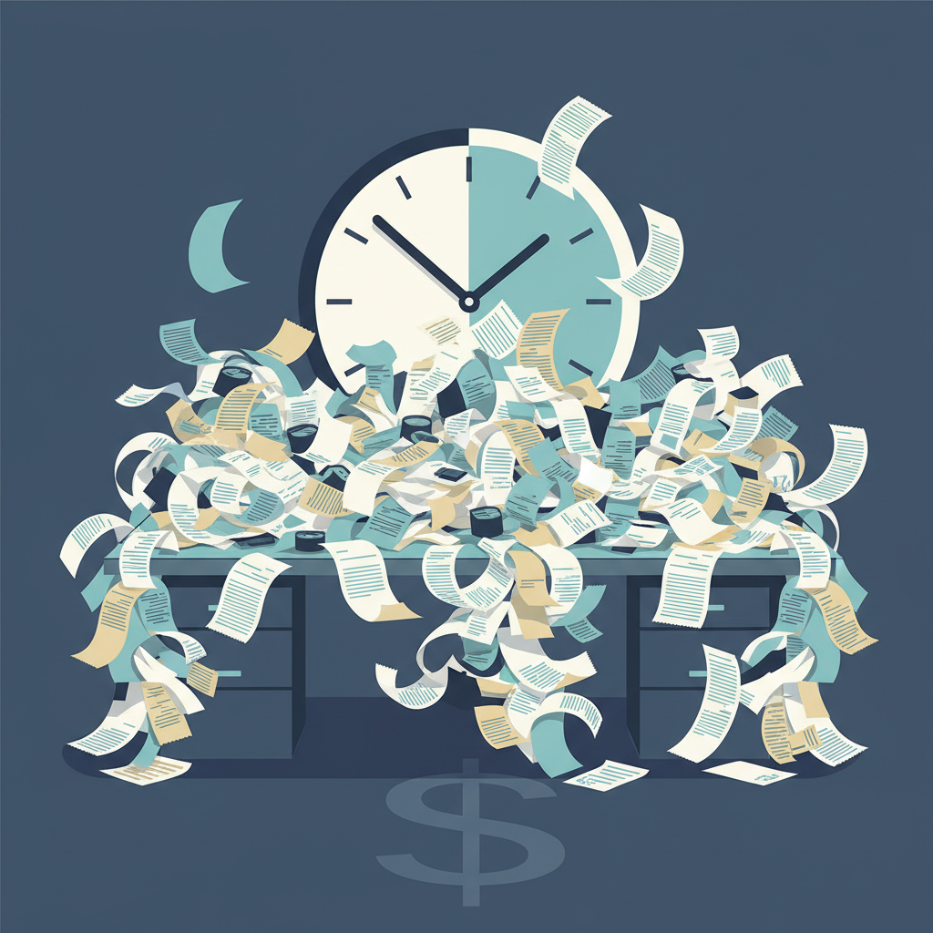 Illustration: Quel est le vrai coût d'une mauvaise gestion des notes de frais ?
