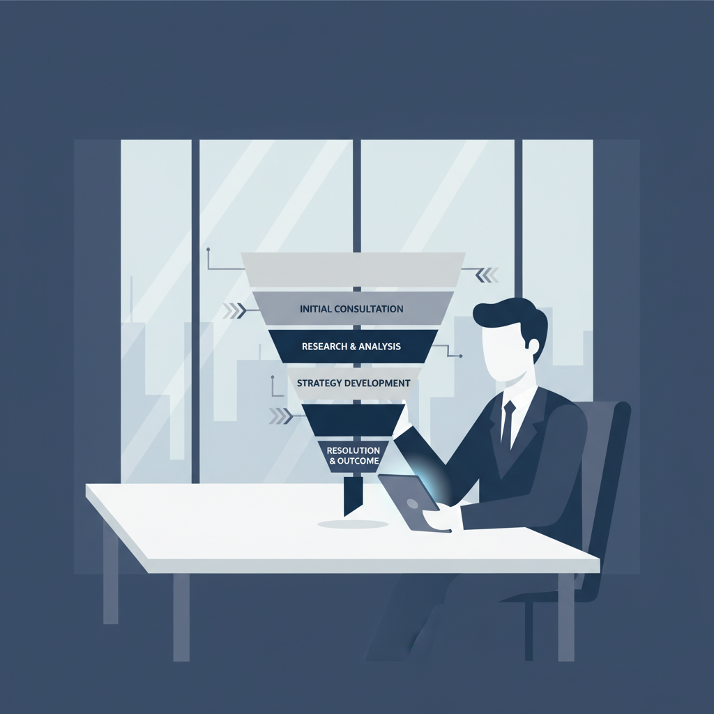 Illustration: Les éléments clés d'un tunnel de vente efficace pour avocats