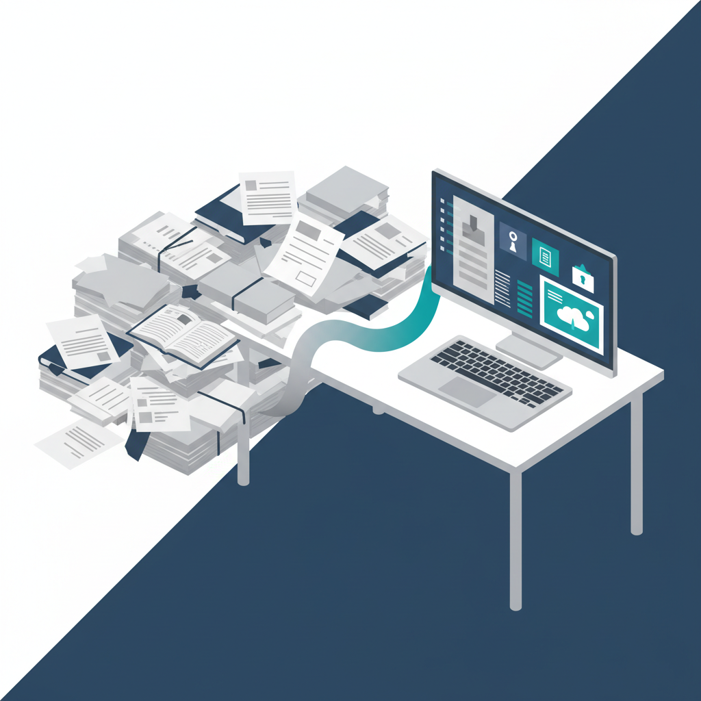 Illustration: Comment organiser votre transition numérique sans bouleverser votre cabinet ?