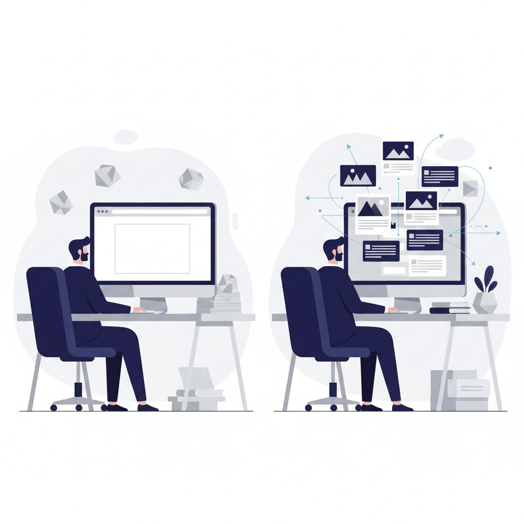 Illustration: Erreur n°1 : Un site web sans stratégie de contenu