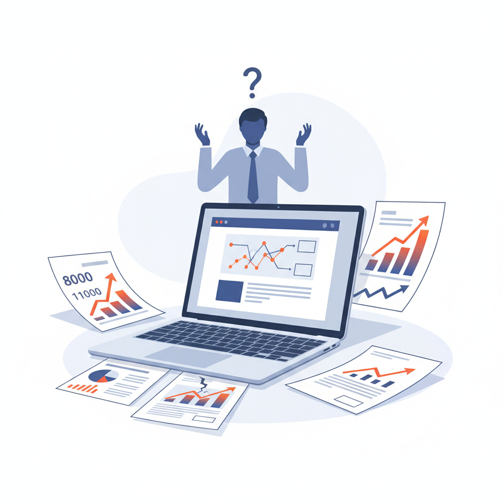 Illustration: Les erreurs qui font exploser votre budget site
