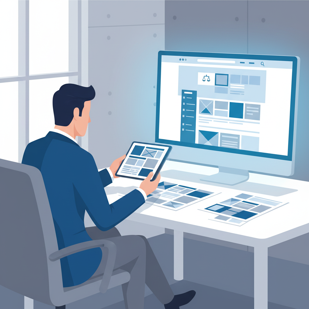 Illustration: Les éléments essentiels d'un site avocat efficace