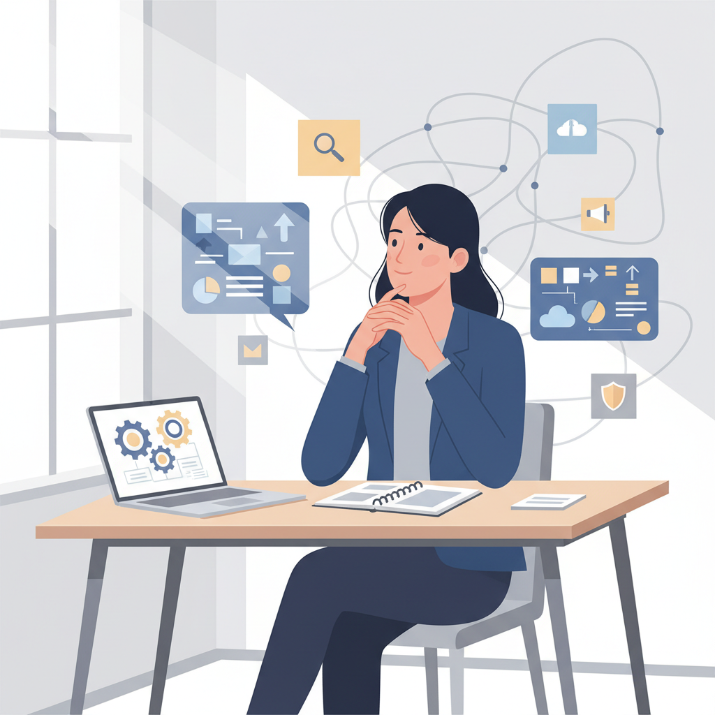 Illustration: Les étapes clés pour créer un site internet professionnel