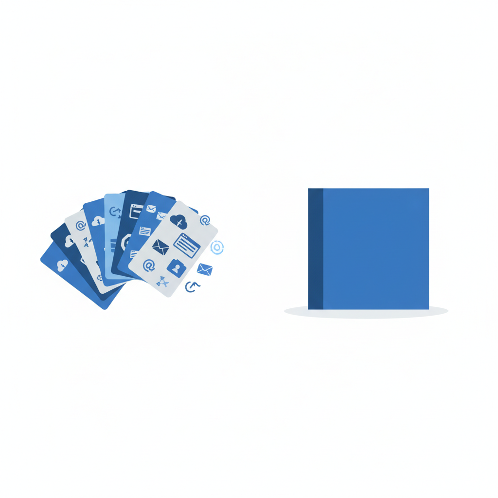 Illustration: Comparatif des approches : solution SaaS vs. outil en propriété