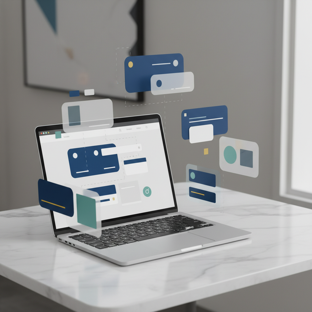 Illustration: Comparatif des Solutions de Site 1 Page : Squarespace, Wix, Webflow et Alternatives