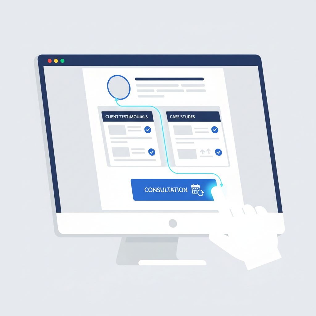Illustration: Étape 2 : Engager et qualifier avec une expérience utilisateur centrée sur la conversion