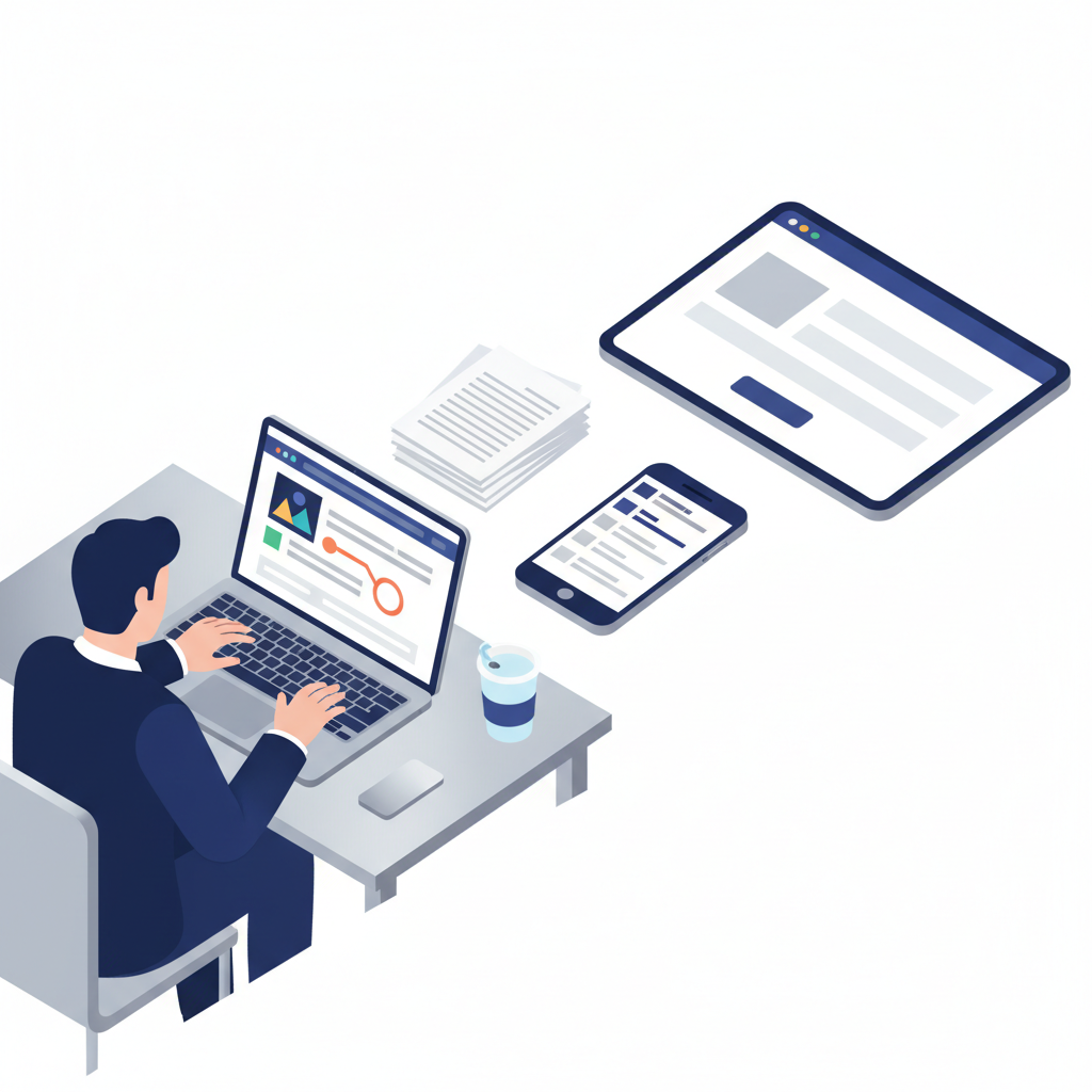 Illustration: Construire une stratégie blog juridique qui apporte des prospects