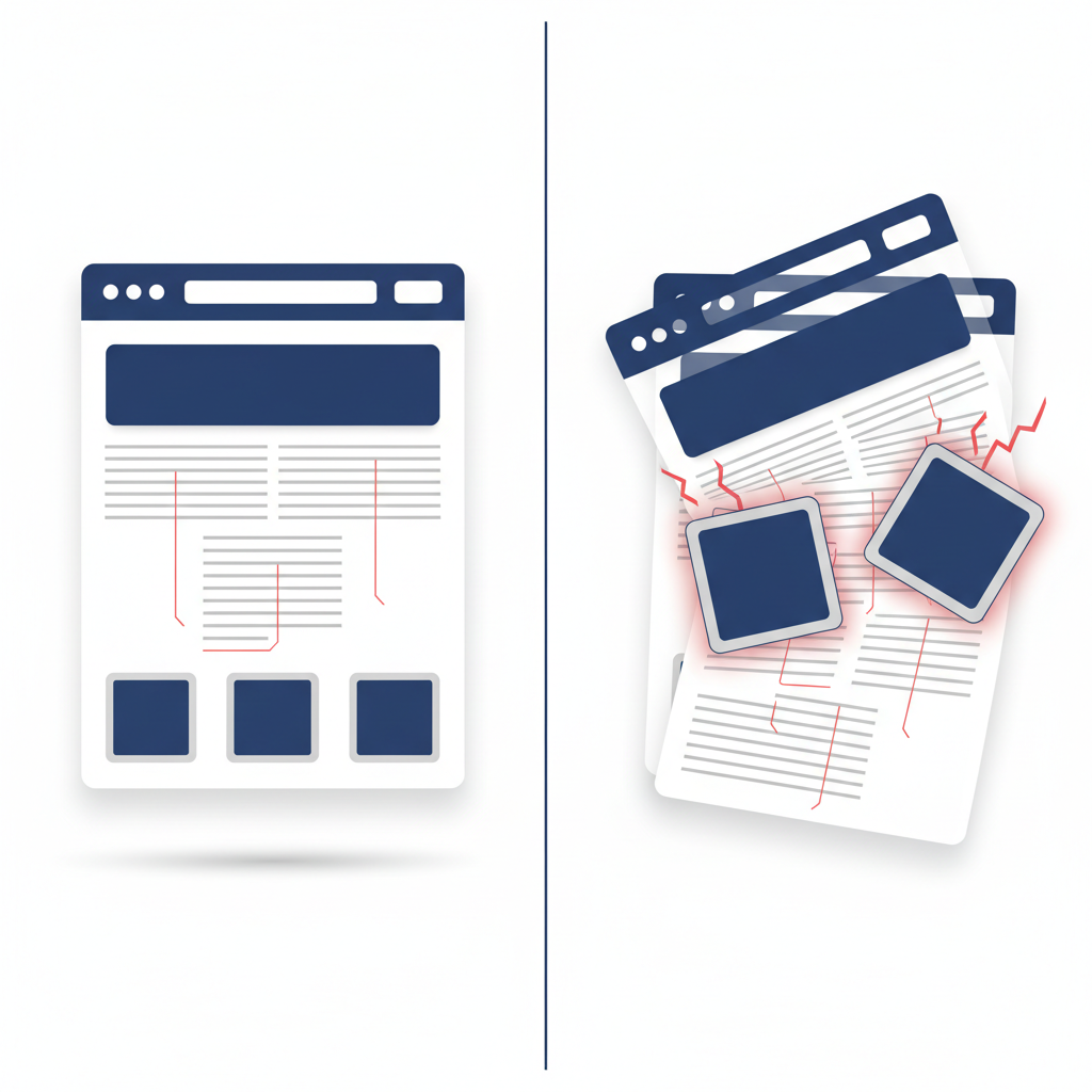 Illustration: CLS (Cumulative Layout Shift) : la stabilité visuelle pendant le chargement