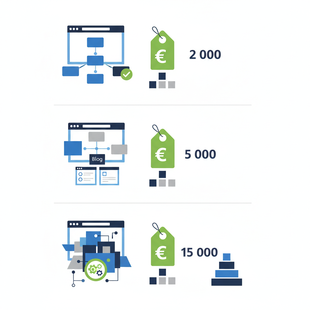 Illustration: Les vrais tarifs d'une refonte de site web pour avocat