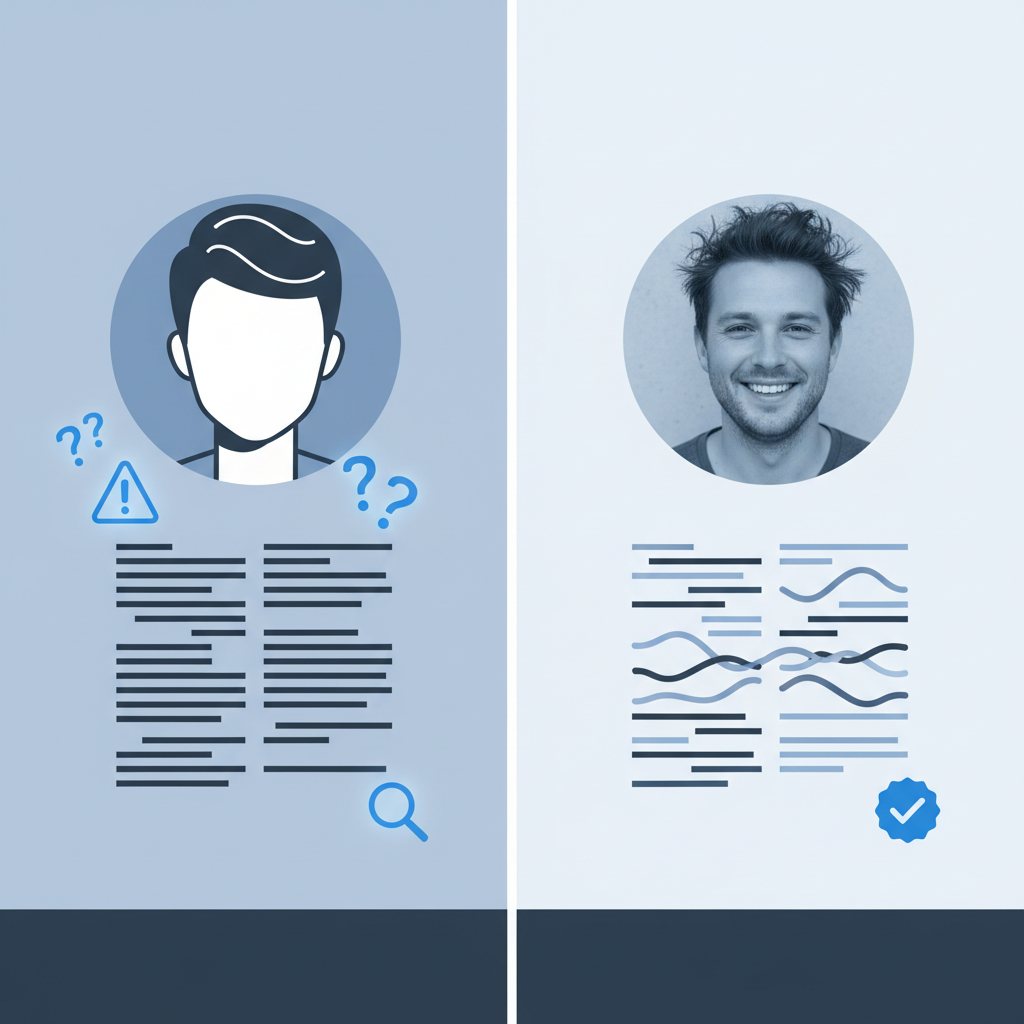Illustration: 2. Pas de vérification de l'authenticité des avis