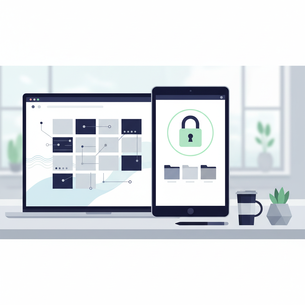 Illustration: 3. Un site web professionnel intégré avec espace client sécurisé