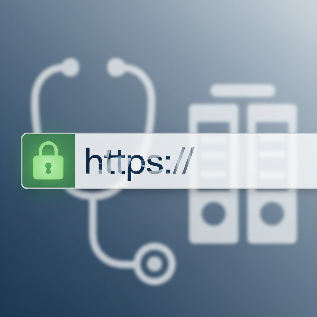 Illustration: Votre site internet médecin sera-t-il sécurisé en HTTPS ?