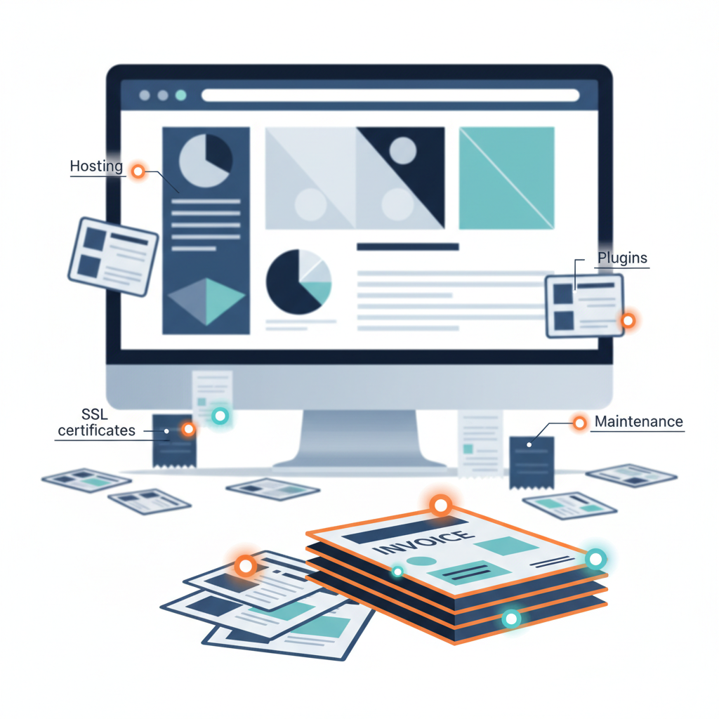 Illustration: Les vrais coûts cachés d'un site web bon marché