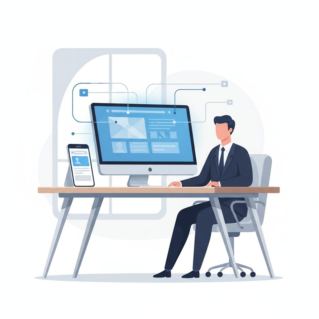 Illustration: Pourquoi un site web change vraiment la donne pour un cabinet