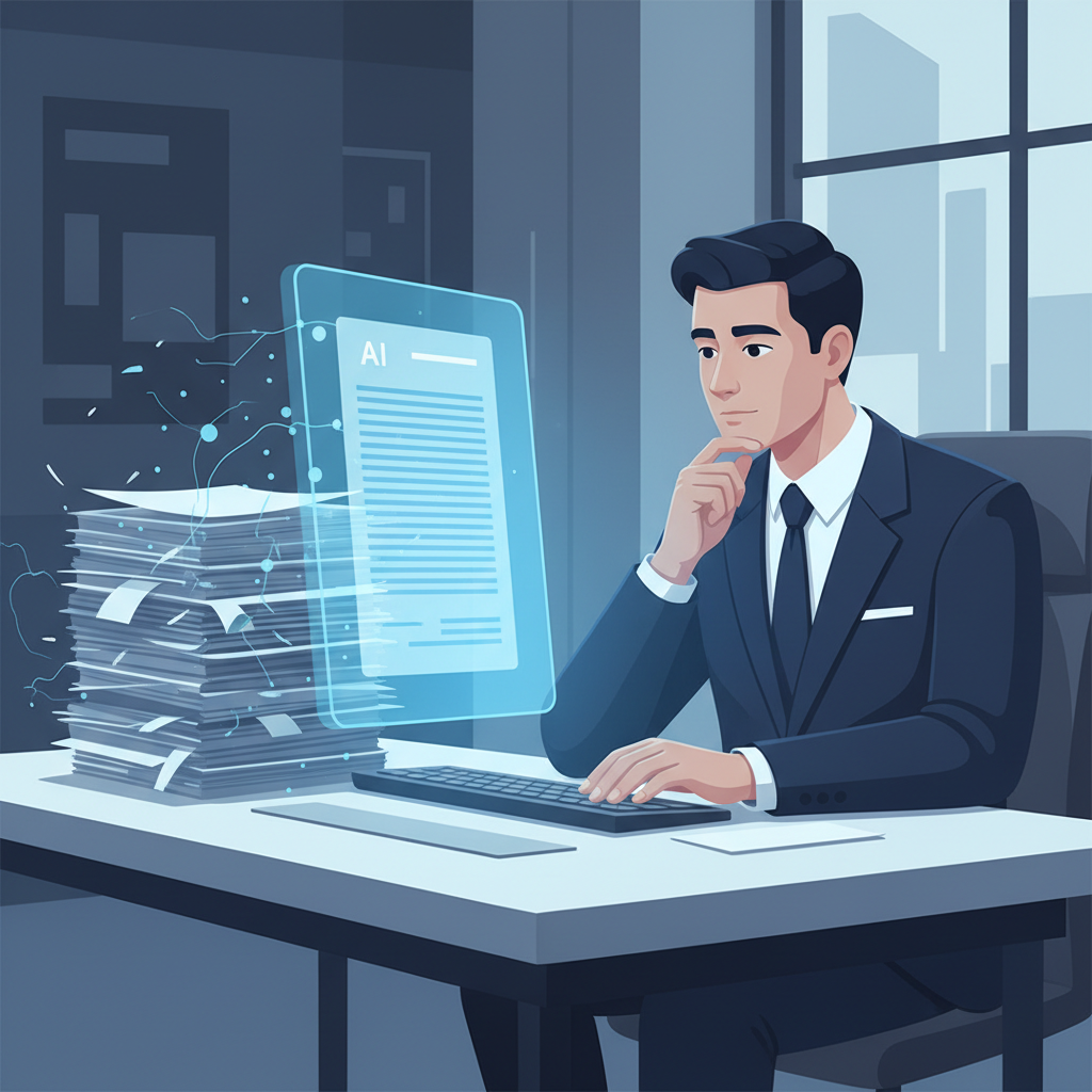Illustration: Comment l'IA redéfinit la rédaction juridique et l'organisation du cabinet