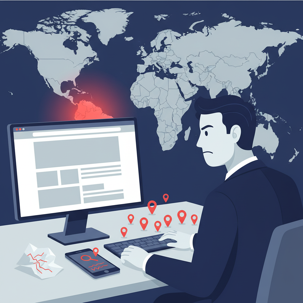 Illustration: Erreur 1 : Un site sans stratégie SEO locale (le plus grave)