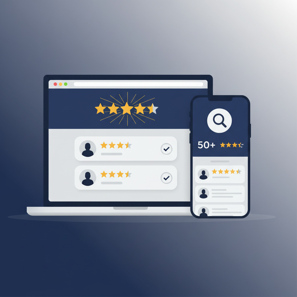 Illustration: Erreur 2 : Aucune preuve sociale ou avis clients visibles