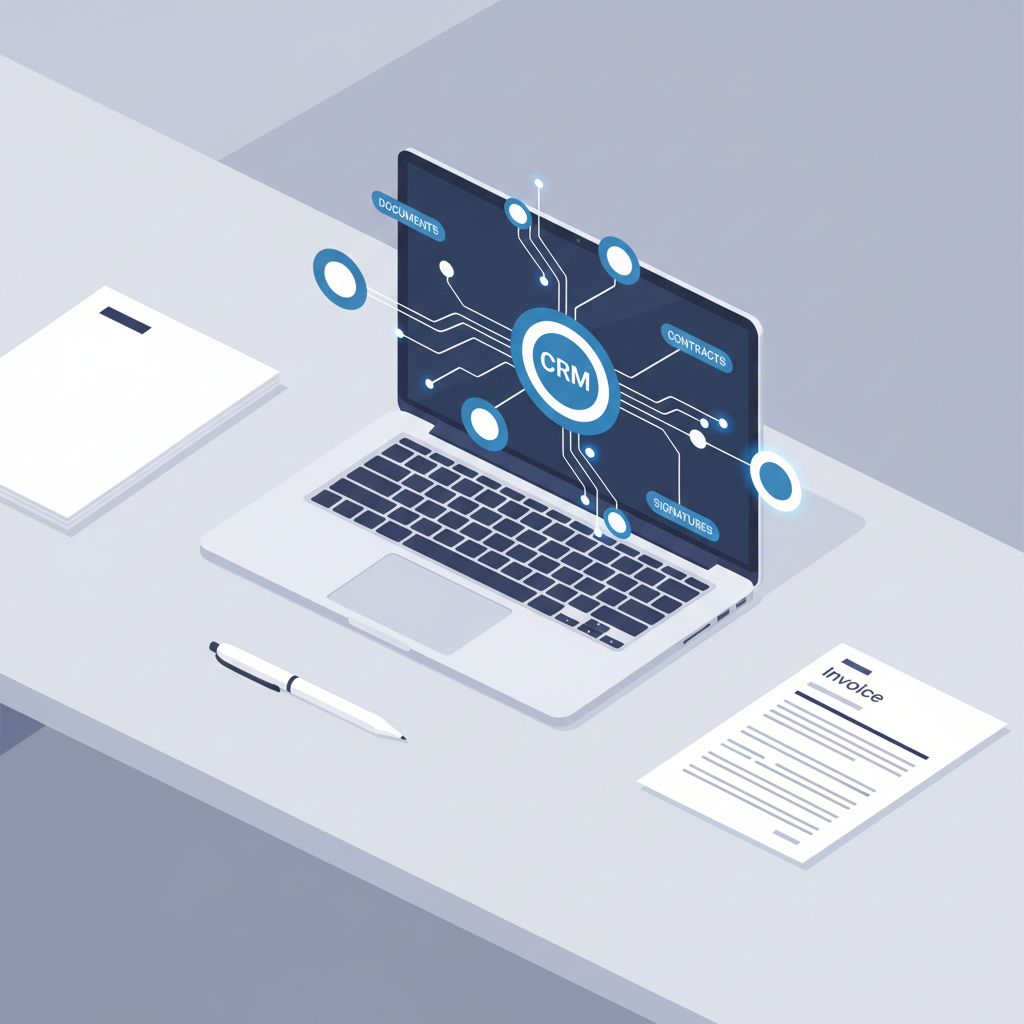 Illustration: Comment structurer votre CRM sans grosse dépense